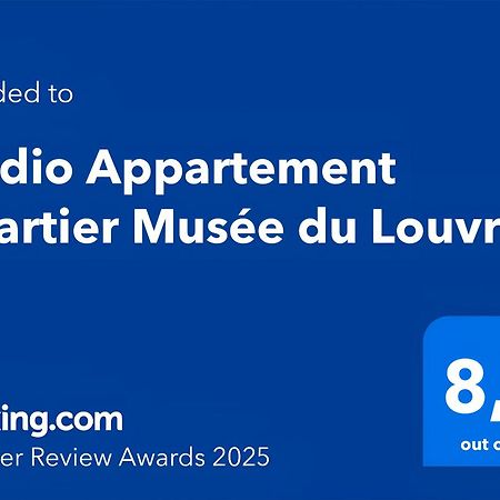 Studio Appartement Quartier Musee Du Louvre 3 Free Netflix Paříž Exteriér fotografie